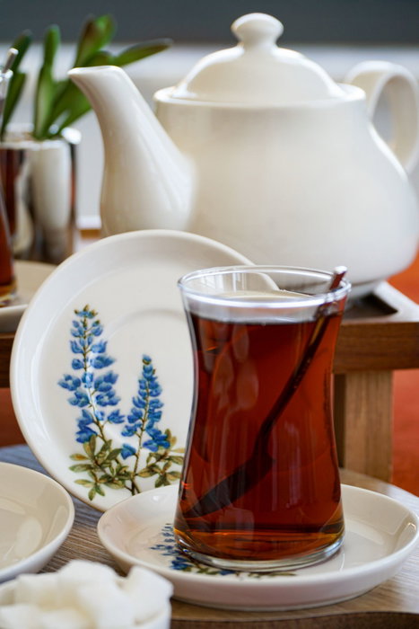 Hermia Hazeran 6 Juego de 6 platos de porcelana de 12 cm Multicolor